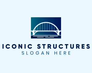 Bridge Arch Structure logo design