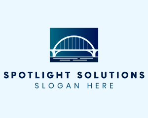 Bridge Arch Structure logo design