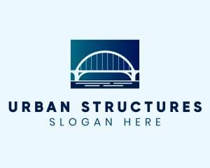 Bridge Arch Structure logo design