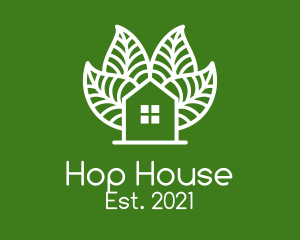 Natural House Garden logo design