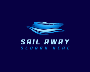 Boat Yacht Wave logo