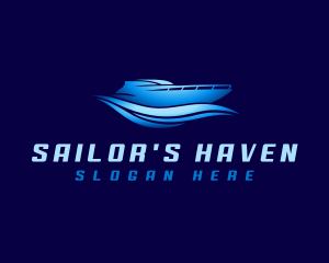 Boat Yacht Wave logo