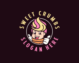 Ice Cream Gelato Boy logo design