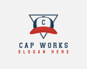 Baseball Cap Hat logo design