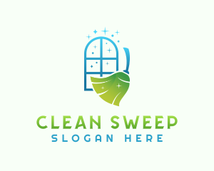 Clean Window Housekeeper logo design