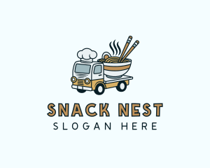 Ramen Food Truck logo design