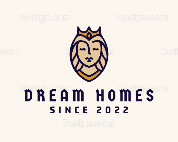 Royal Queen Monarch Logo