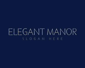 Simple Minimalist Elegant logo design