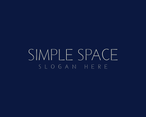 Simple Minimalist Elegant logo design