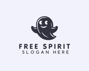 Halloween Ghost Costume logo design