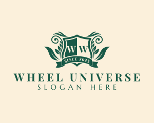 Royal University Shield logo design