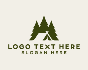 Forest Tree Camping Tent logo