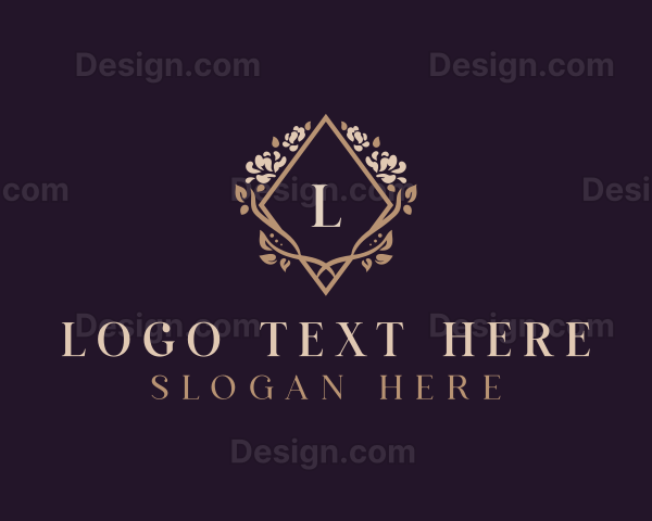 Luxury Boutique Flower Logo