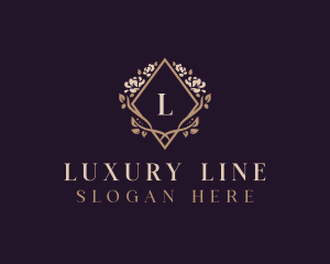 Luxury Boutique Flower logo design