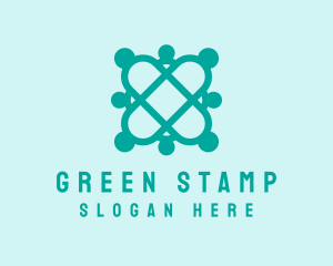 Green Humanitarian Charity logo design