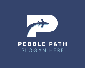 Airplane Pilot Travel logo design