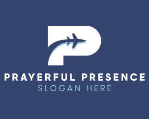 Airplane Pilot Travel logo design