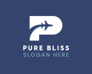 Airplane Pilot Travel logo design