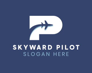 Airplane Pilot Travel logo