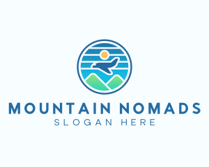 Plane Mountain Aviation logo design