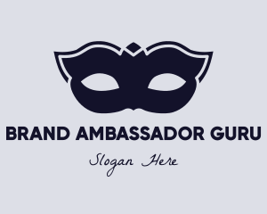 Masquerade Mask Party Parade  logo design