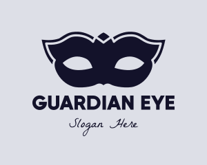 Masquerade Mask Party Parade  logo design