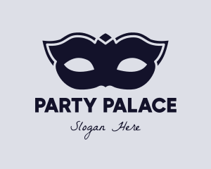 Masquerade Mask Party Parade  logo design