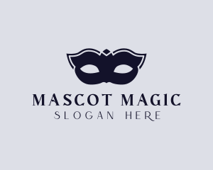 Masquerade Mask Party Parade  logo design