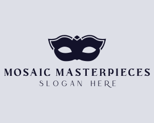 Masquerade Mask Party Parade  logo design