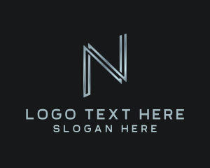 Company Agency Brand Letter N logo