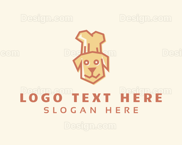 Pet Puppy Chef Logo