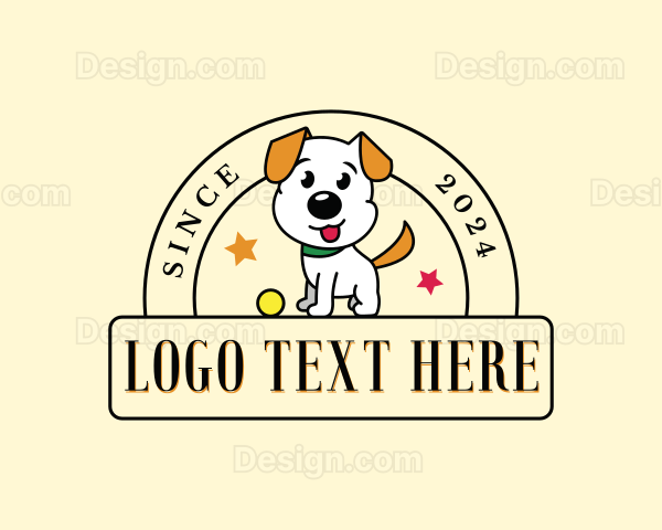 Puppy Dog Pet Logo