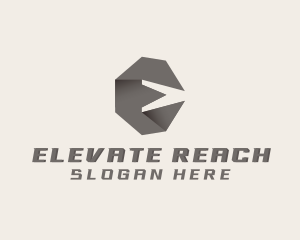 Freight Logistics Letter E logo design