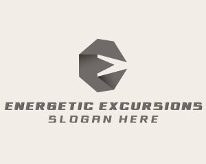 Freight Logistics Letter E logo design