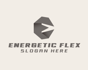 Freight Logistics Letter E logo design