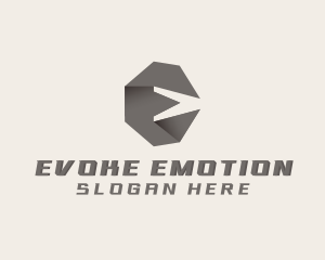 Freight Logistics Letter E logo design