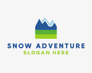 Mountain Field Scenery logo