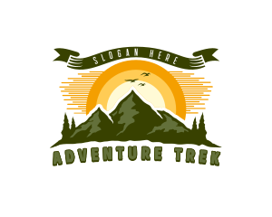 Mountain Summit Adventure logo design