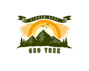 Mountain Summit Adventure logo design