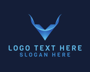 Web Hosting Letter V Tech logo