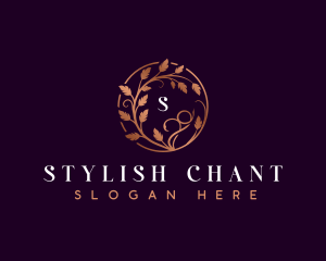 Stylish Vineyard Garden logo design