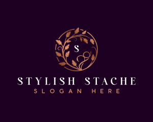 Stylish Vineyard Garden logo design