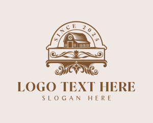 Rural Barn Farmhouse  logo