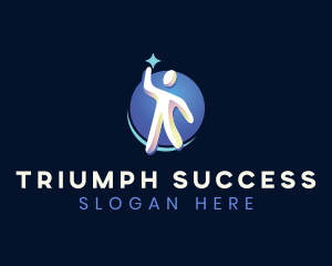 Human Star Success logo design