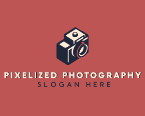 Photographer Camera Photobooth logo design