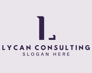 Firm Consultant Letter L logo design