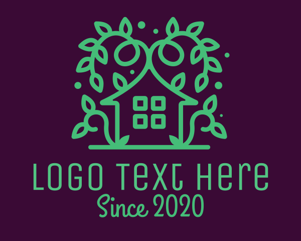 Green House logo example 3