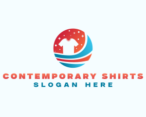 Clean Laundry Shirt logo design