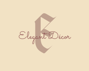 Elegant Feminine Beauty logo design