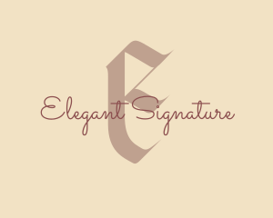 Elegant Feminine Beauty logo design